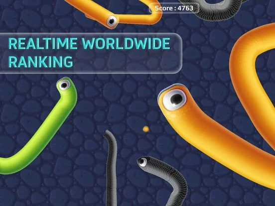 Изображение игры: Slither Solo: Classic Snake