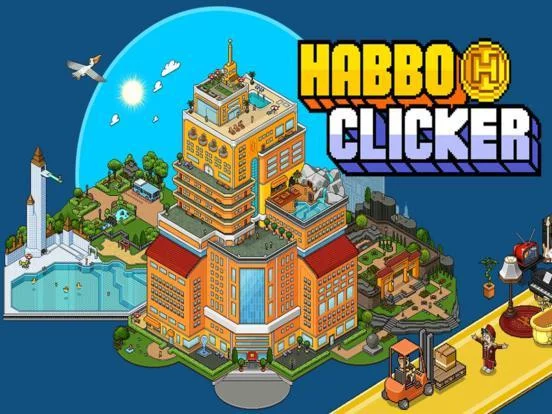Изображение игры: Habbo Clicker