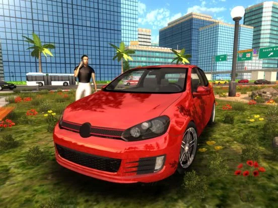 Изображение игры: Crime Car Driving Simulator