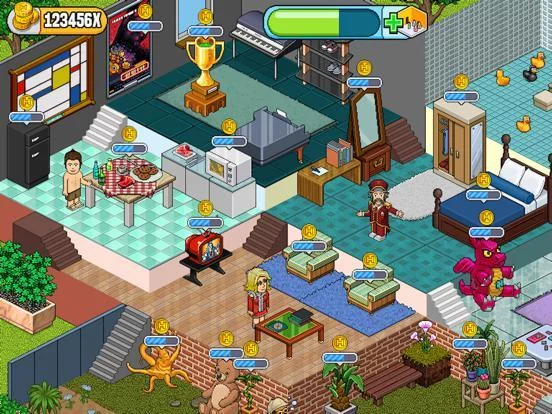 Изображение игры: Habbo Clicker