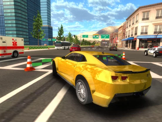 Изображение игры: Crime Car Driving Simulator
