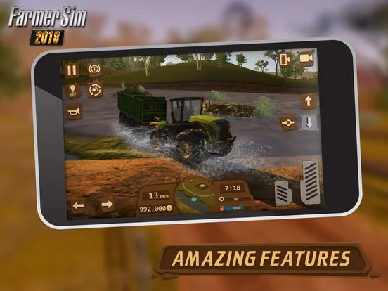 Изображение игры: Farmer Sim 2018