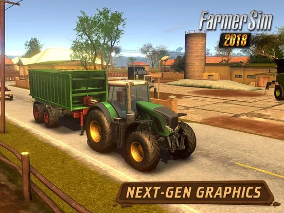 Изображение игры: Farmer Sim 2018