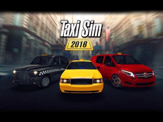 Изображение игры: Taxi Sim 2016