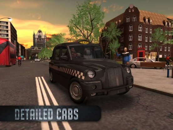 Изображение игры: Taxi Sim 2016
