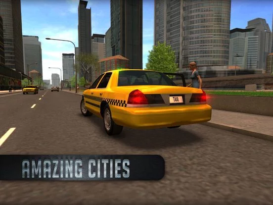 Изображение игры: Taxi Sim 2016