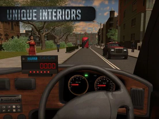 Изображение игры: Taxi Sim 2016