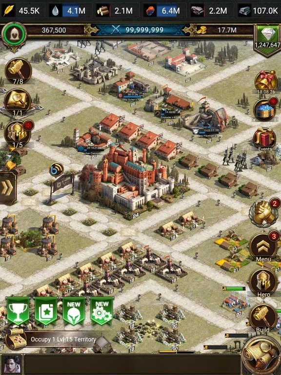 Изображение игры: Rise of Empires: Ice and Fire