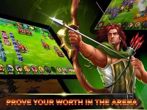 Изображение игры: Heroes of Legend: Castle Defense