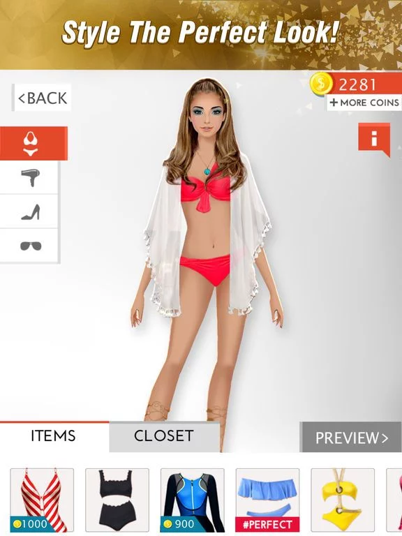 Изображение игры: Dress Up Fashion Design Studio