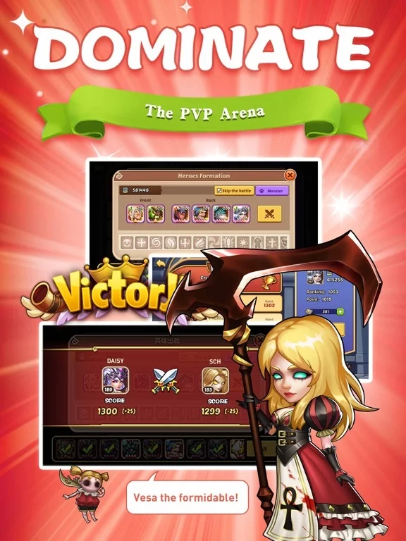 Изображение игры: Idle Heroes - Idle Games