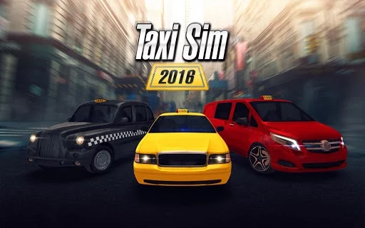 Изображение игры: Taxi Sim 2016