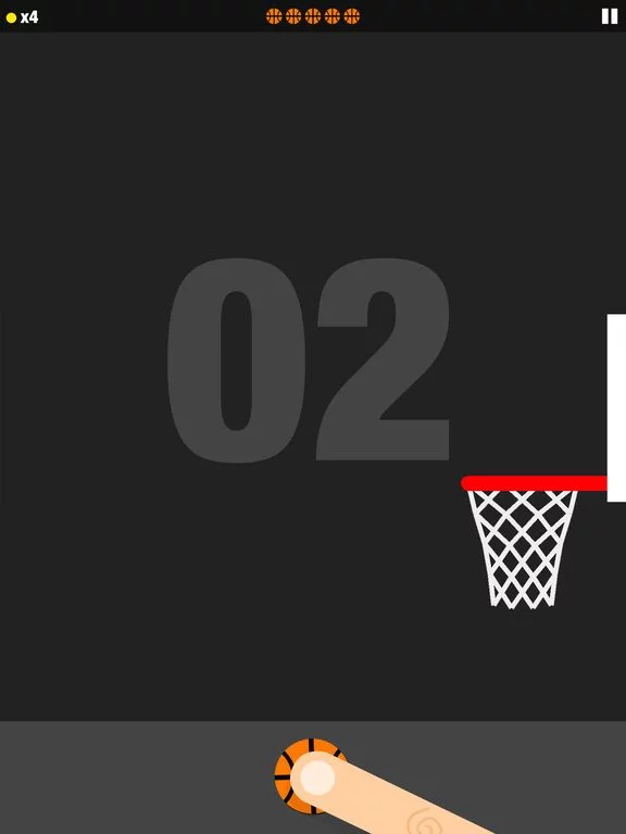 Изображение игры: Flick Dunk