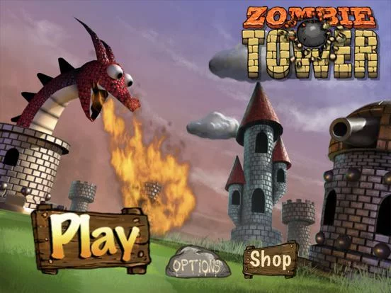 Изображение игры: Zombie Tower Shooting Defense