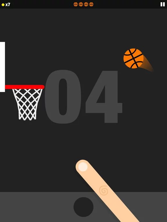 Изображение игры: Flick Dunk