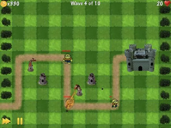 Изображение игры: Zombie Tower Shooting Defense
