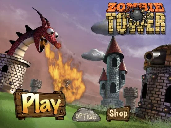 Изображение игры: Zombie Tower Shooting Defense