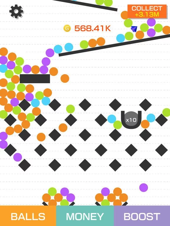 Изображение игры: Idle Ball