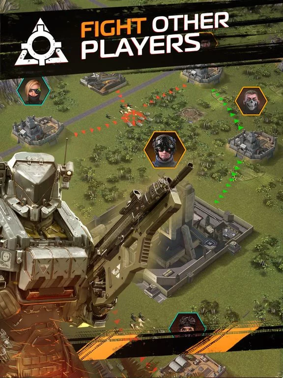 Изображение игры: Soldiers Inc: Mobile Warfare