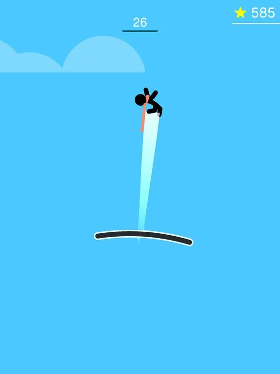 Изображение игры: Bouncy Line