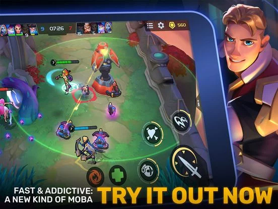 Изображение игры: Planet of Heroes - MOBA 5v5