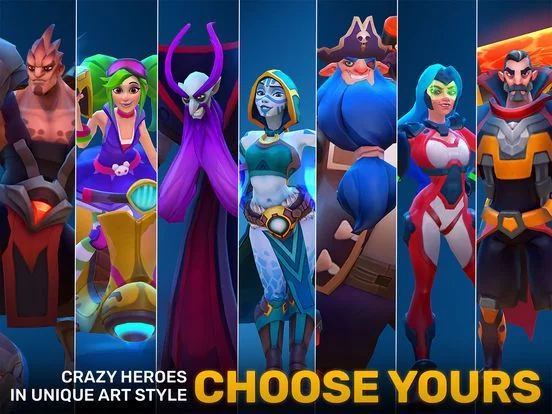 Изображение игры: Planet of Heroes - MOBA 5v5