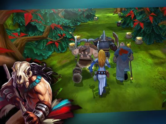 Изображение игры: Heroes of Destiny: Fantasy RPG