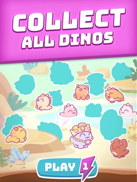 Изображение игры: Dino Dig - Grab & Collect