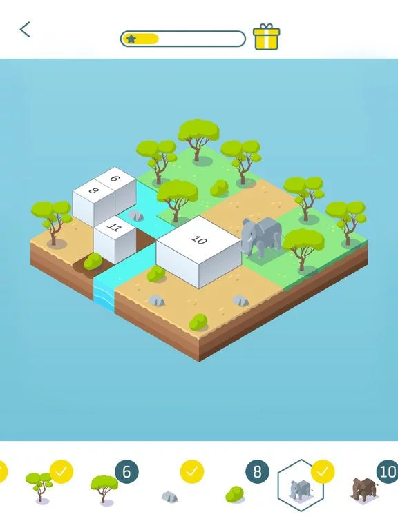 Изображение игры: Color Garden - Build by Number