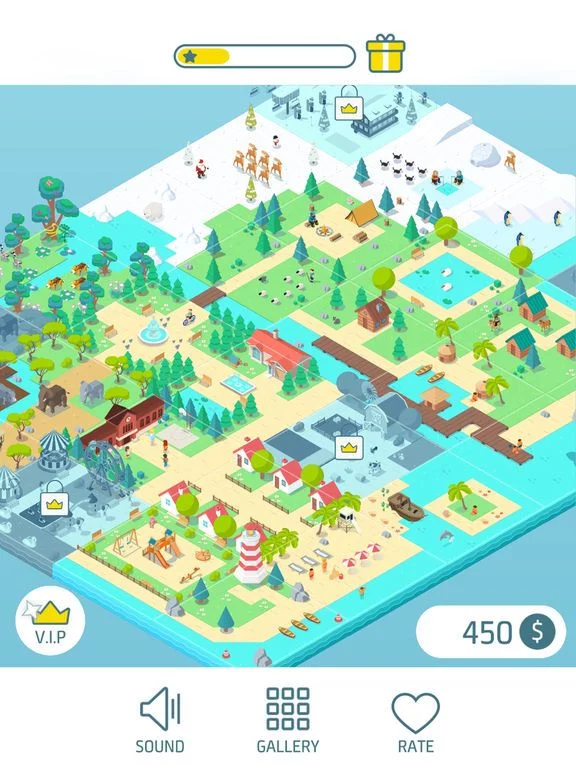 Изображение игры: Color Garden - Build by Number