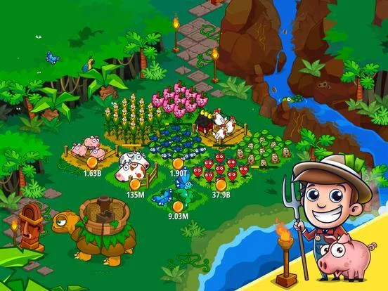 Изображение игры: Idle Farming Empire