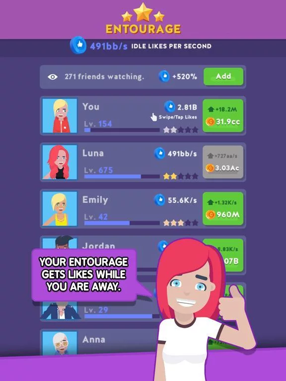 Изображение игры: Idle Tuber Empire