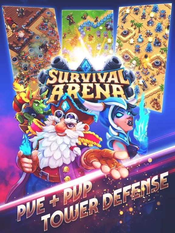 Изображение игры: Survival Arena: Tower Defense