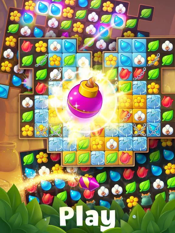 Изображение игры: Frozen Flowers