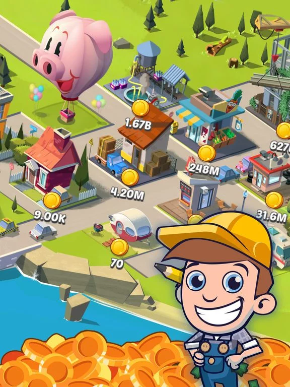 Изображение игры: Idle City Empire