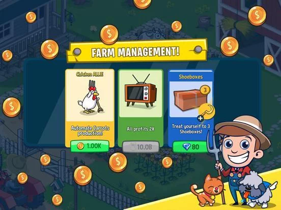 Изображение игры: Idle Farming Empire