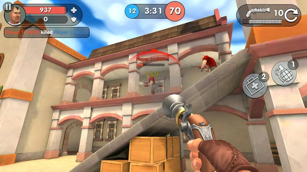 Изображение игры: Guns of Boom
