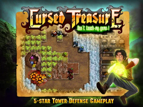Изображение игры: Cursed Treasure HD