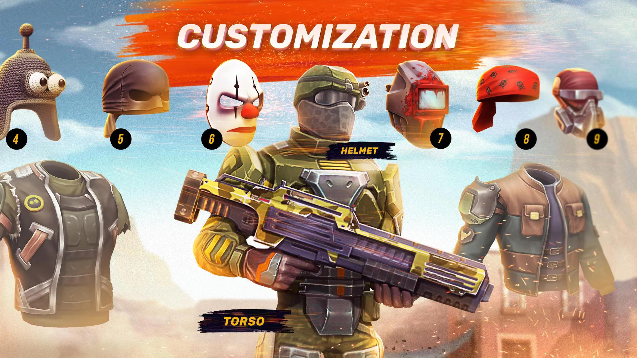 Изображение игры: Guns of Boom