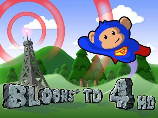 Изображение игры: Bloons TD 4 HD
