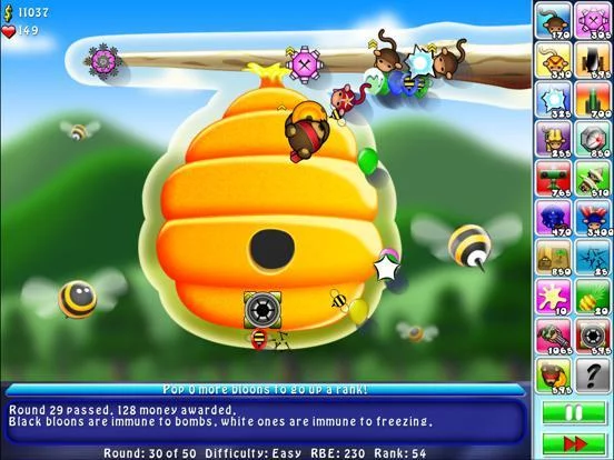 Изображение игры: Bloons TD 4 HD
