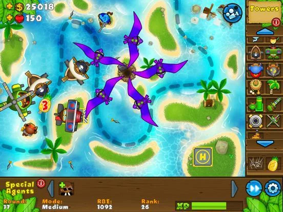 Изображение игры: Bloons TD 5 HD