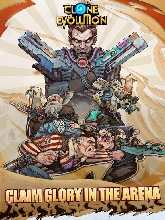 Изображение игры: Clone Evolution: Cyber War