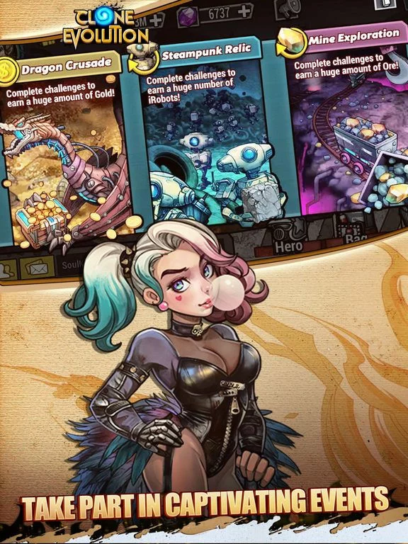Изображение игры: Clone Evolution: Cyber War