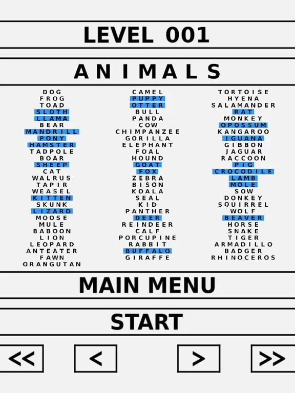 Изображение игры: Simple Word Search