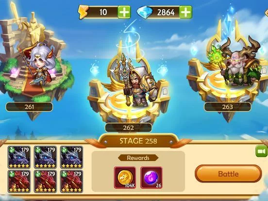 Изображение игры: Epic Summoners: Monsters War