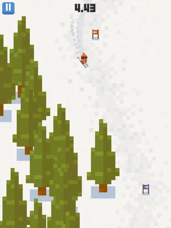 Изображение игры: Skiing Yeti Mountain