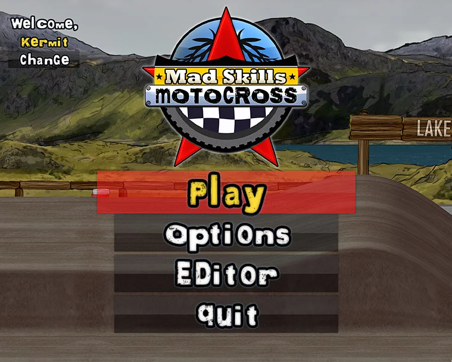 Изображение игры: Mad Skills Motocross