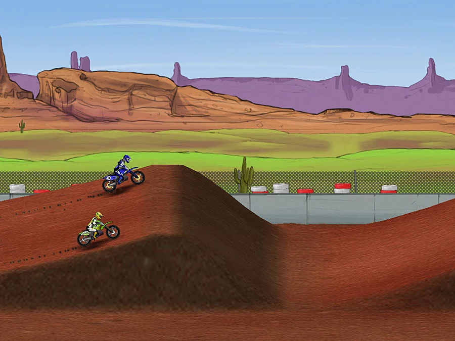 Изображение игры: Mad Skills Motocross