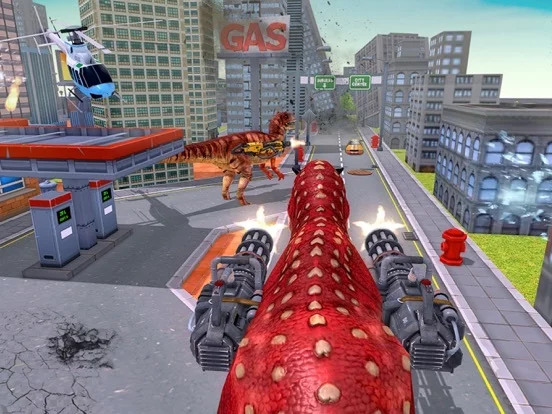 Изображение игры: Wild Dinosaur Battle Survival